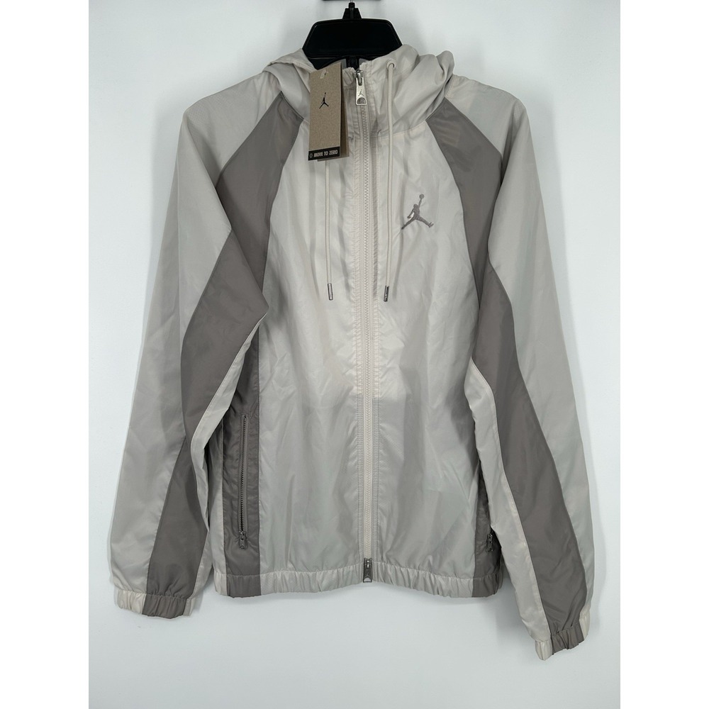 Nike Air‎ Jordan Essential Woven Jacket Windbreaker Full Zip Up DJ9828-104 XS